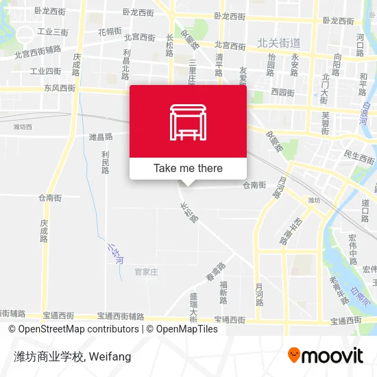 潍坊商业学校 map