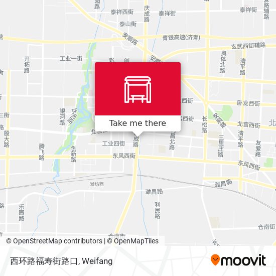 西环路福寿街路口 map