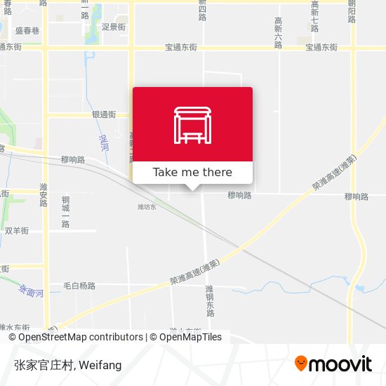 张家官庄村 map