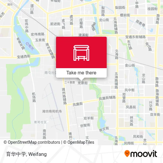 育华中学 map