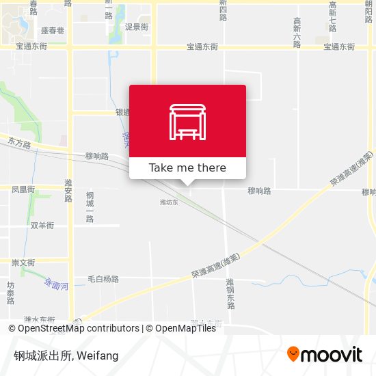 钢城派出所 map