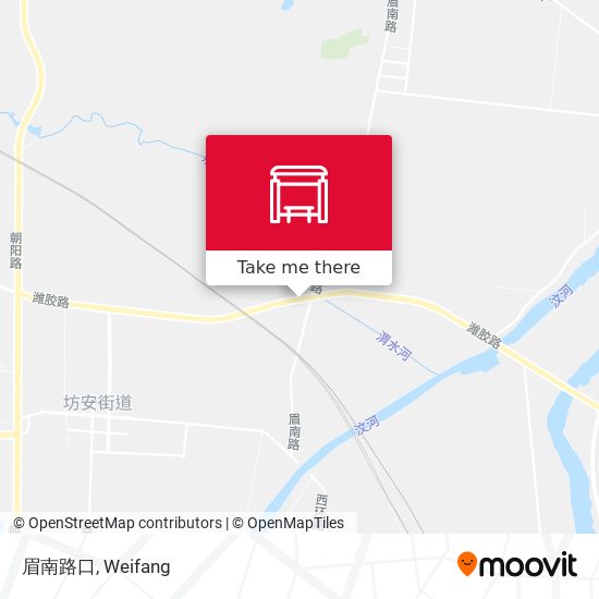 眉南路口 map