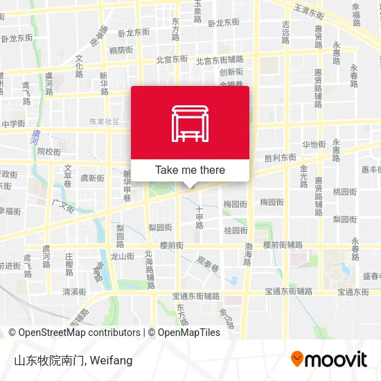 山东牧院南门 map