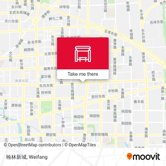 翰林新城 map
