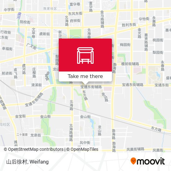 山后徐村 map