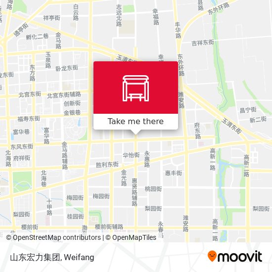 山东宏力集团 map