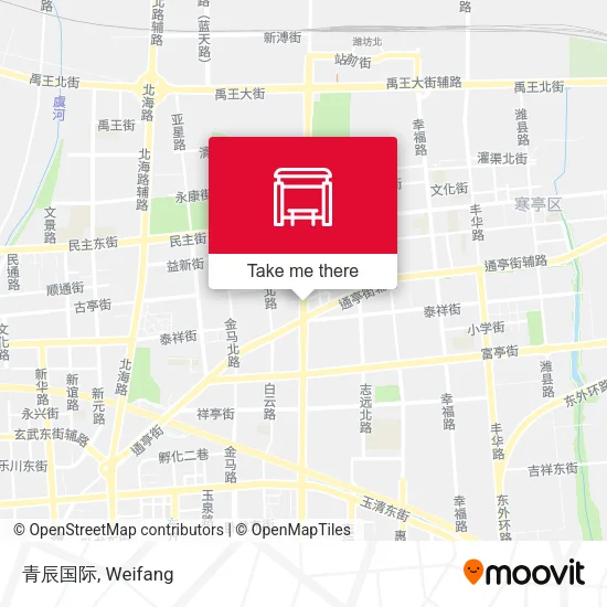 青辰国际 map