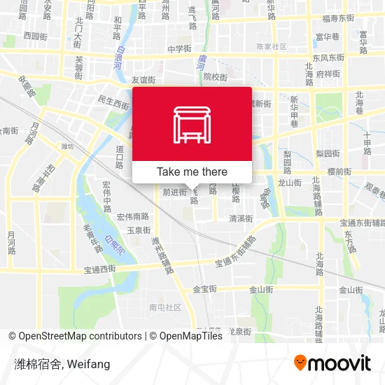 潍棉宿舍 map