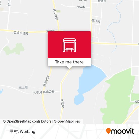 二甲村 map