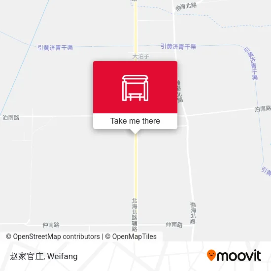 赵家官庄 map