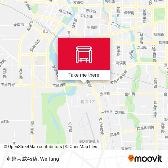 卓越荣威4s店 map