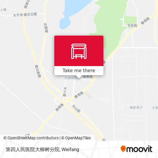 第四人民医院大柳树分院 map
