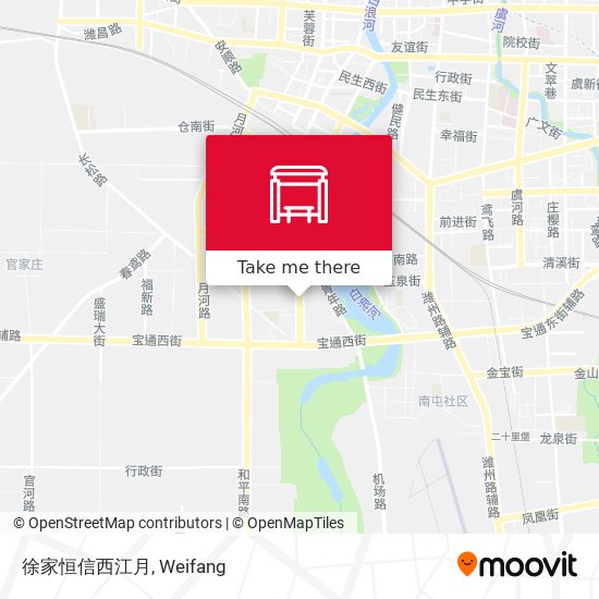 徐家恒信西江月 map