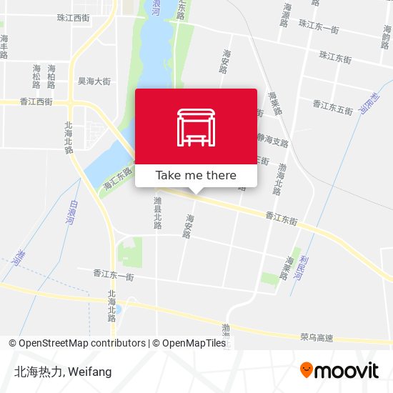 北海热力 map