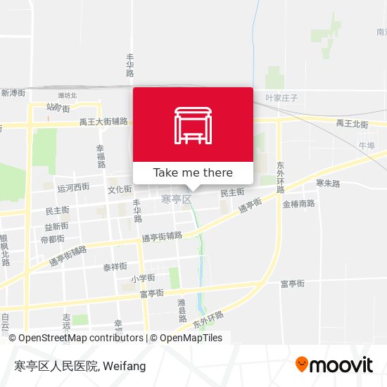 寒亭区人民医院 map