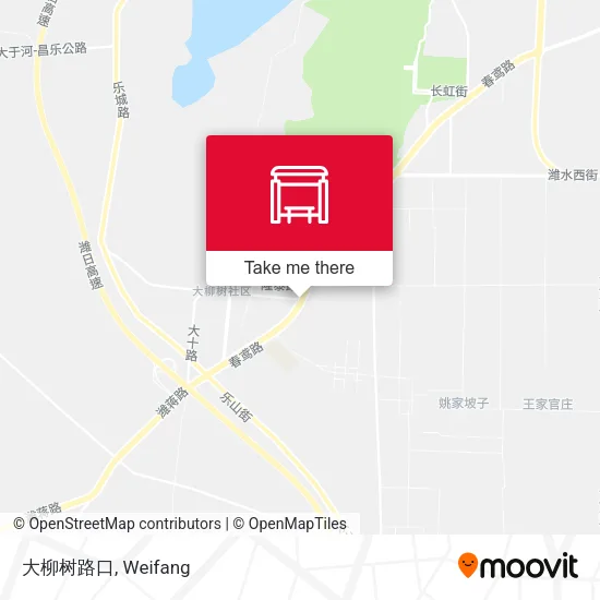 大柳树路口 map