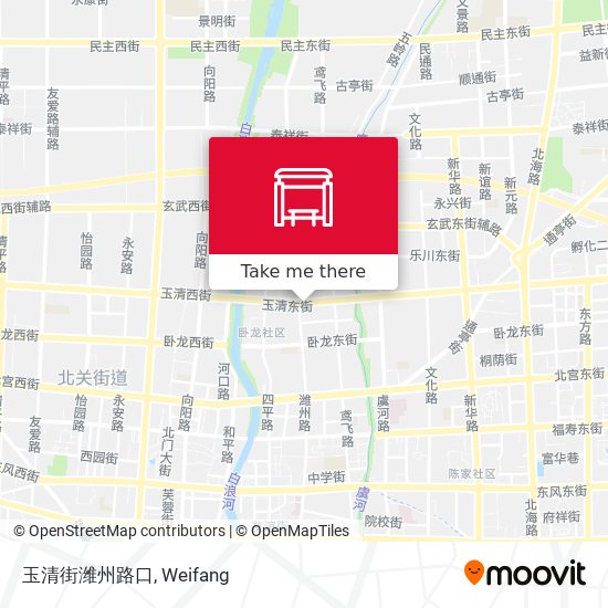 玉清街潍州路口 map
