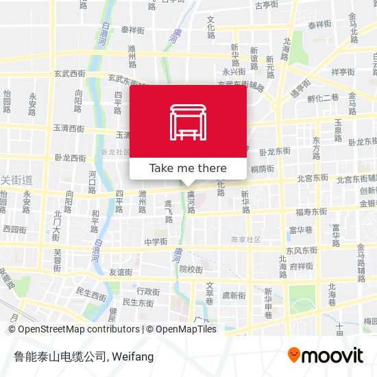 鲁能泰山电缆公司 map