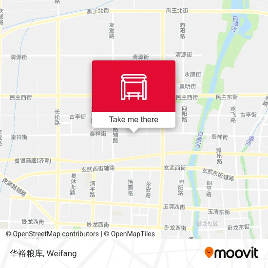 华裕粮库 map