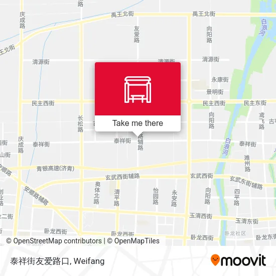 泰祥街友爱路口 map