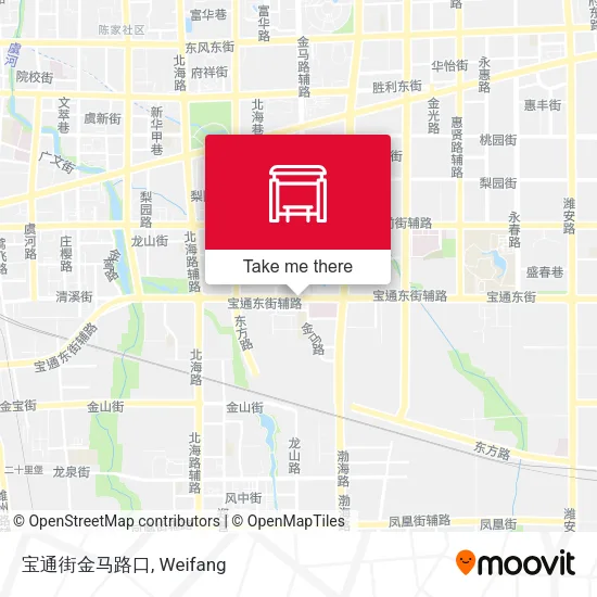 宝通街金马路口 map