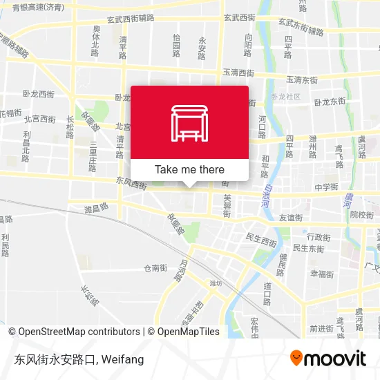 东风街永安路口 map