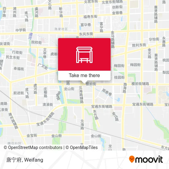 唐宁府 map