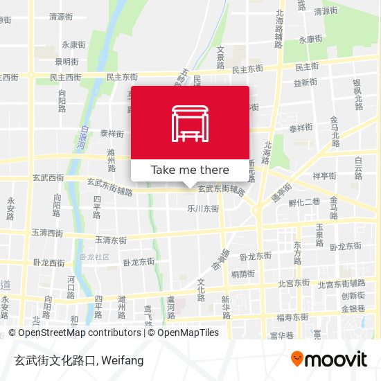 玄武街文化路口 map