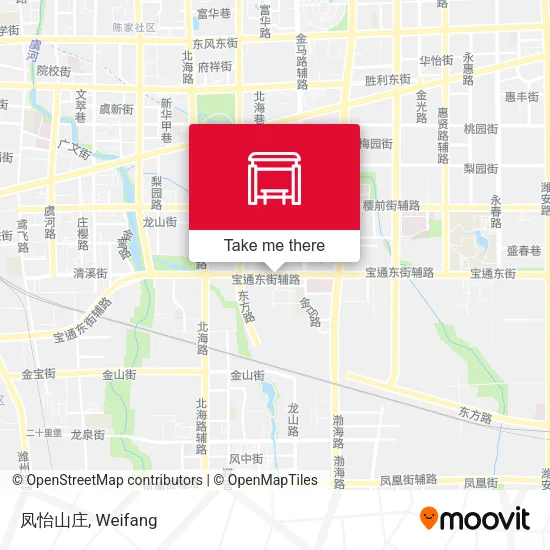 凤怡山庄 map