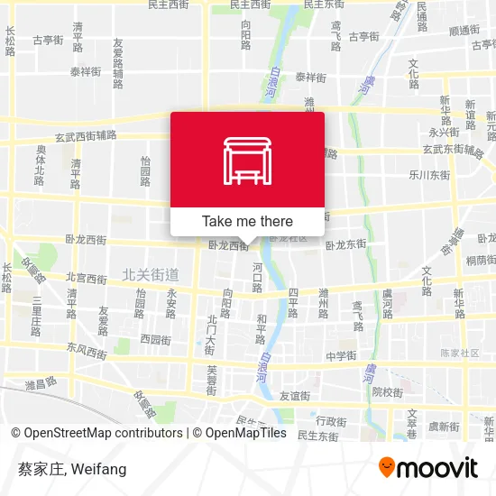 蔡家庄 map