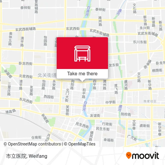 市立医院 map