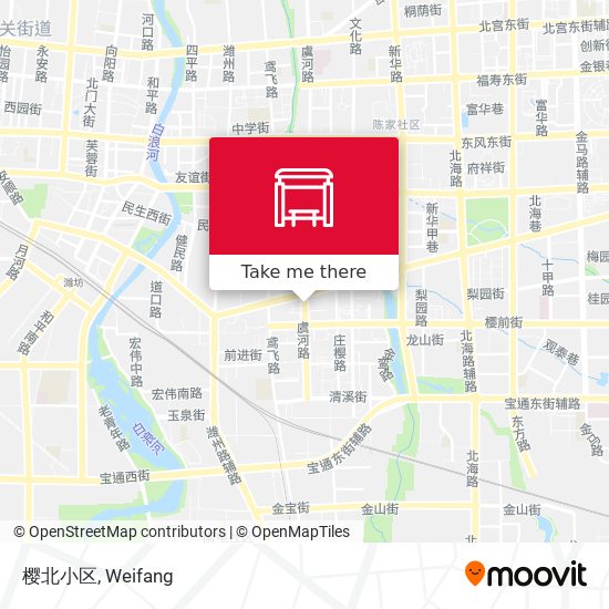 樱北小区 map