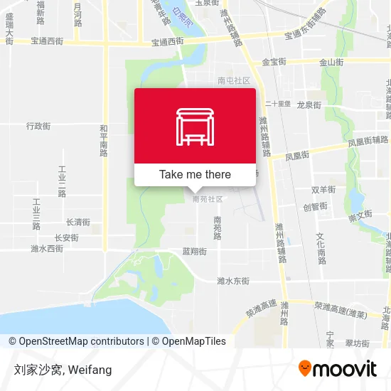 刘家沙窝 map