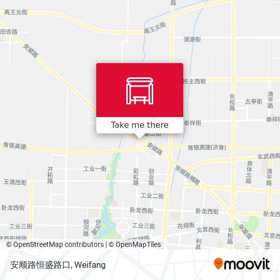 安顺路恒盛路口 map