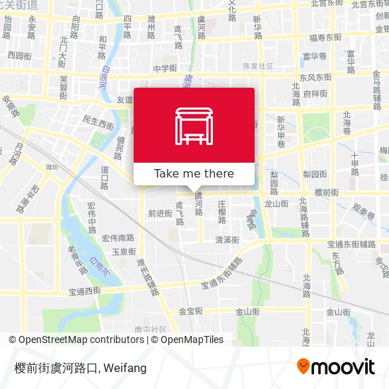 樱前街虞河路口 map