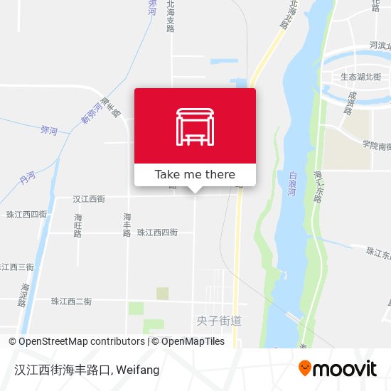 汉江西街海丰路口 map