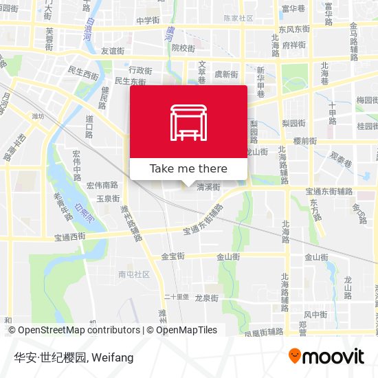 华安·世纪樱园 map