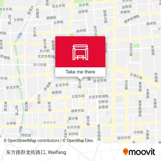 东方路卧龙街路口 map