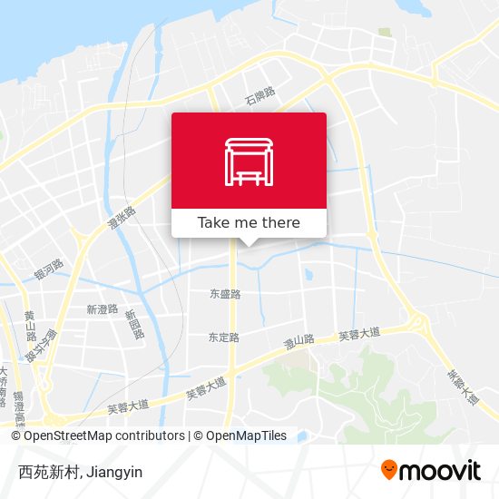 西苑新村 map