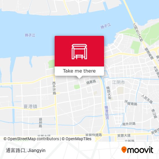 通富路口 map