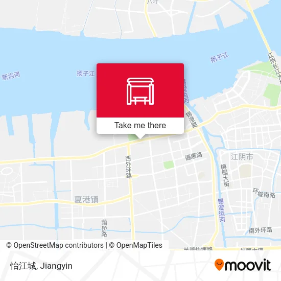 怡江城 map