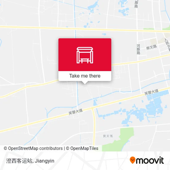澄西客运站 map