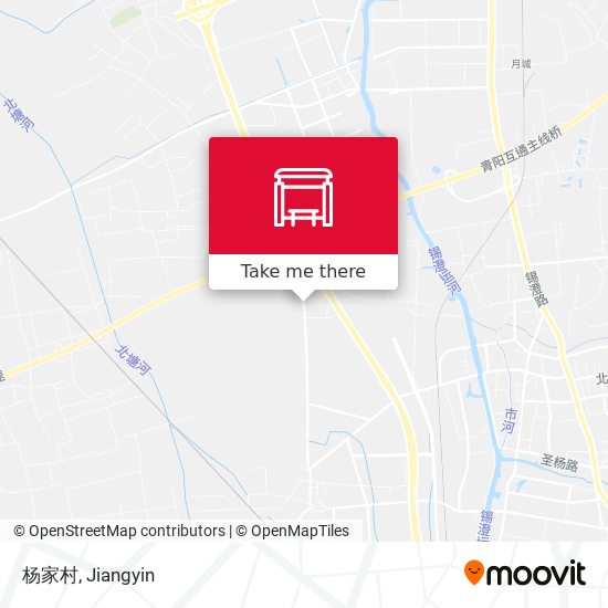 杨家村 map