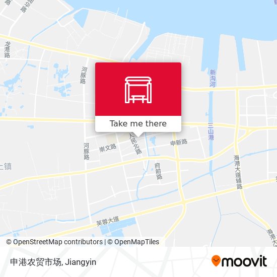 申港农贸市场 map