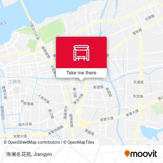 海澜名花苑 map