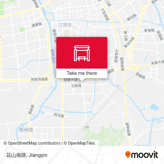 花山南路 map