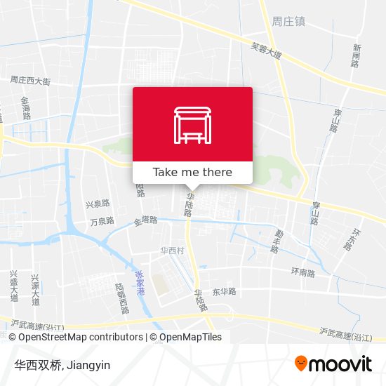 华西双桥 map