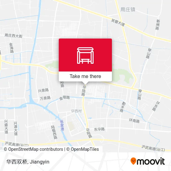 华西双桥 map