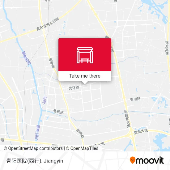 青阳医院(西行) map