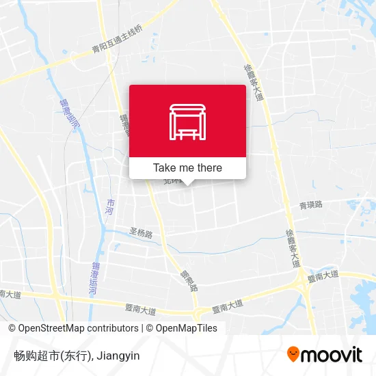 畅购超市(东行) map